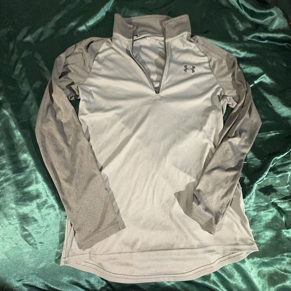 Under Armour 1/4 Zip Pullover - Grey S